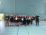 Foto der Sieger beim Sporttunier des 8. Jahrgangs an 24.05.2022