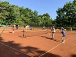 Foto vom Sporttag der 5. Klassen des TGG am 30.06.2022