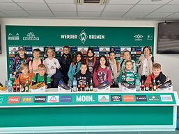 Foto vom Tagesausflug der Sportprofilklasse 7ds nach Bremen (Oktober 2022)