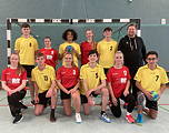 Foto der Handballer am Elternsprechtag 2022