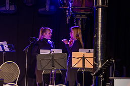 Foto vom Auftritt der Bigband „The Groove Gang“ bei der Lions-Benefizparty am 03.11.2023