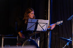 Foto vom Auftritt der Bigband „The Groove Gang“ bei der Lions-Benefizparty am 03.11.2023
