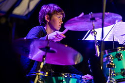 Foto vom Auftritt der Bigband „The Groove Gang“ bei der Lions-Benefizparty am 03.11.2023