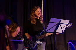 Foto vom Auftritt der Bigband „The Groove Gang“ bei der Lions-Benefizparty am 03.11.2023