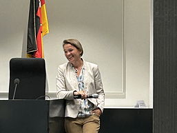 Foto vom Besuch des 9. Jahrgangs im Landtag Hannover (September 2023)