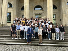 Foto vom Besuch des 9. Jahrgangs im Landtag Hannover (September 2023)