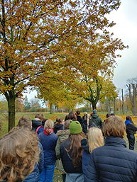 Foto vom Besuch der Gedenkstätte Esterwegen (November 2023)