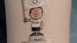 Das Foto zeigt eine Szene von der Mini-Olympiade am TGG.