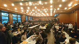 Foto von den  ostfriesischen Schulschachmeisterschaften in Aurich (Januar 2024)