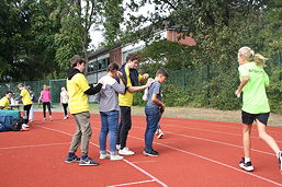 Das Foto vom Sponsorenlauf (September 2023).