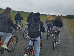 Das Foto zeigt eine Szene aus dem Sportcamp 2024 auf Langeoog.