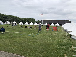 Das Foto zeigt eine Szene aus dem Sportcamp 2024 auf Langeoog.
