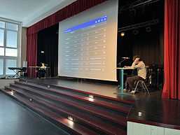 Das Foto zeigt eine Szene aus dem Certamen 2024 am TGG.