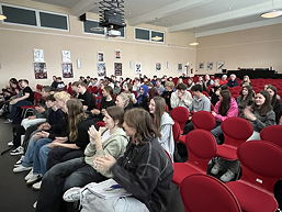 Das Foto zeigt eine Szene aus dem Certamen 2024 am TGG.