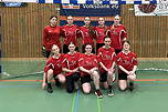 Das Foto zeigt die TGG-Mannschaft beim Schulfußballturnier (Januar 2025).