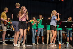 Das Foto zeigt die Bogies am 31.08.2024 in der TGG-Aula.