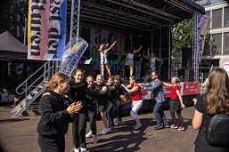 Das Foto zeigt die Bogies am 31.08.2024 in der TGG-Aula.