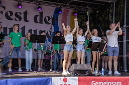 Das Foto zeigt die Bogies am 31.08.2024 in der TGG-Aula.