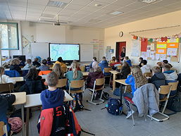 Das Foto zeigt eine Szene vom Infonachmittag des TGG am 04.03.2025.