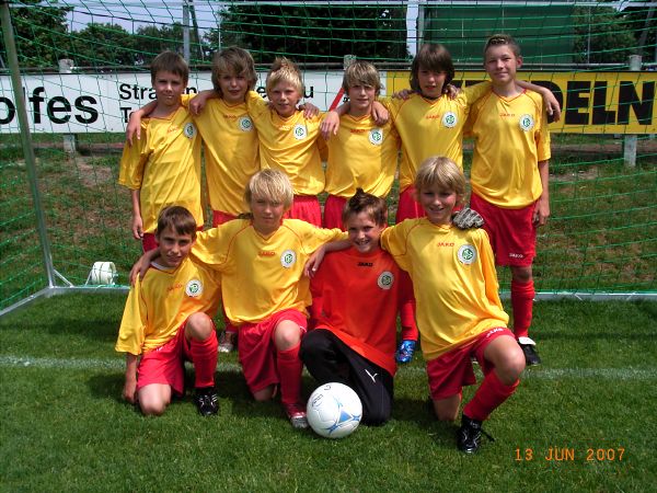 Die TGG-Fußballer in Garrel 2007