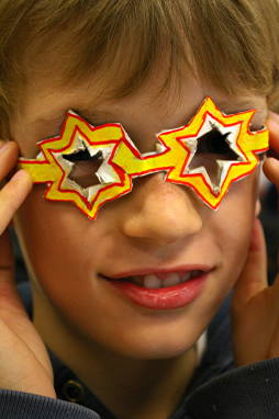 Foto einer Brille