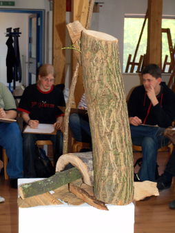 Foto vom Kunsthallenbesuch der 10f des TGG am 22.04.2008