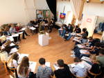 Foto vom Kunsthallenbesuch der 10f des TGG am 22.04.2008