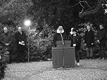 Foto von der Gedenkveranstaltung am 9. November 2021