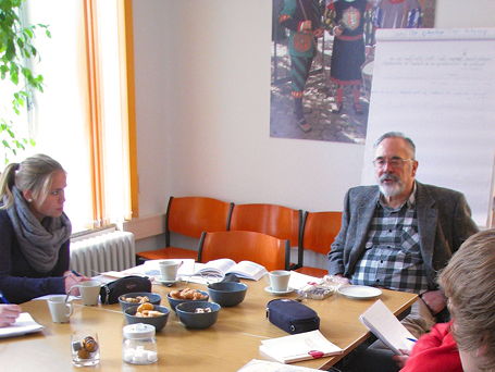 Foto von Gernot Beykirch mit dem Seminarfachkurs