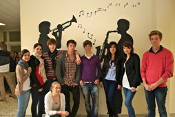 Foto von Arbeiten der Seminarfächer 'Konzepte zur Gestaltung des öffentlichen Raums' (Schuljahr 2010/11)