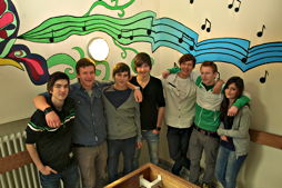 Foto von Arbeiten der Seminarfächer 'Konzepte zur Gestaltung des öffentlichen Raums' (Schuljahr 2010/11)