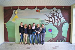 Foto von Arbeiten der Seminarfächer 'Konzepte zur Gestaltung des öffentlichen Raums' (Schuljahr 2010/11)
