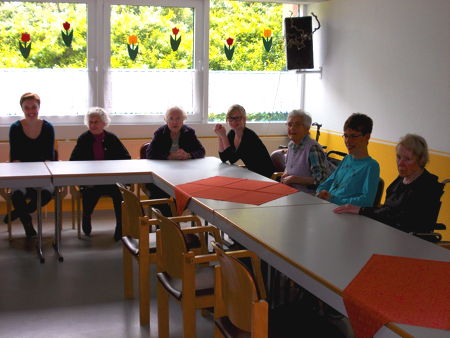 Foto von der Kennenlernrunde