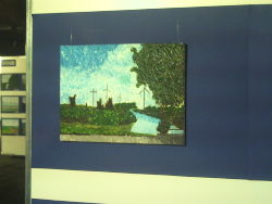 Foto von der Ausstellung zum Wasserprojekt