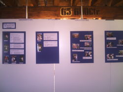 Foto von der Ausstellung zum Wasserprojekt
