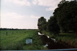 Foto der Fahrt zum Nüttermoorer Sieltief