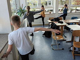Foto vom Workshop-Nachmittag der 6a (Mai 2023)