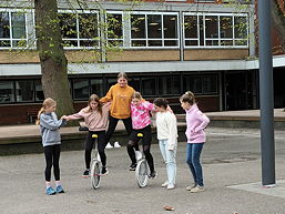 Foto vom Workshop-Nachmittag der 6a (Mai 2023)