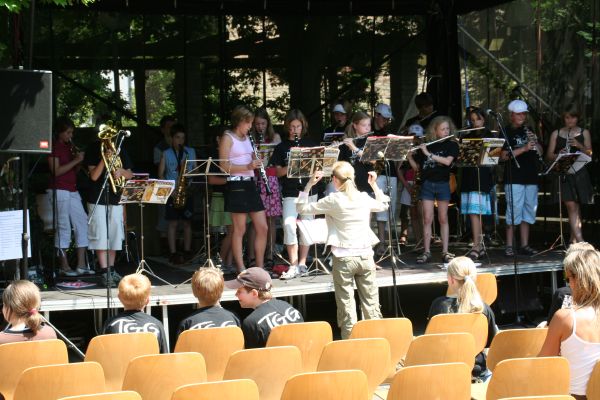 Foto vom Bläserklassentag 2006 in Osnabrück