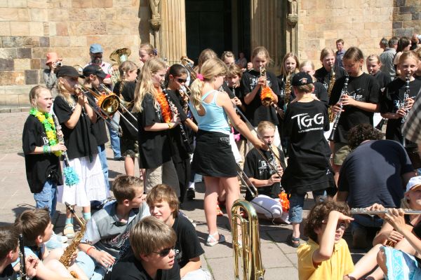Foto vom Bläserklassentag 2006 in Osnabrück