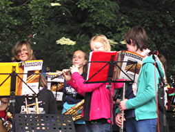 Foto vom Bläserklassentag 2012 in Emden