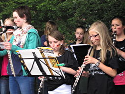 Foto vom Bläserklassentag 2012 in Emden