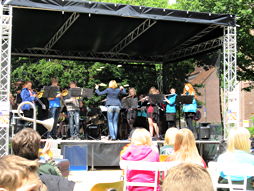 Foto vom Bläserklassentag 2012 in Emden