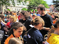 Foto vom Bläserklassentag 2012 in Emden