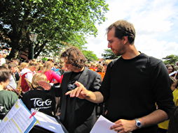 Foto vom Bläserklassentag 2012 in Emden