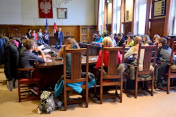 Foto vom Polentausch im November 2014