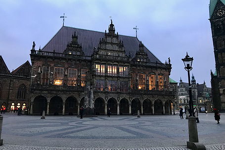 Foto vom ersten Besuch unserer Partnerschule aus Rouen (Januar 2019)