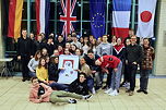 Foto vom ersten Besuch unserer Partnerschule aus Rouen (Januar 2019)