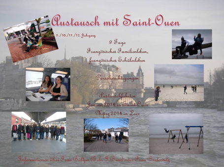 Verkleinerte Version eines Aushangs für den Austausch