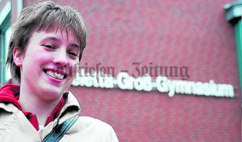 Annika Blanke vor dem TGG